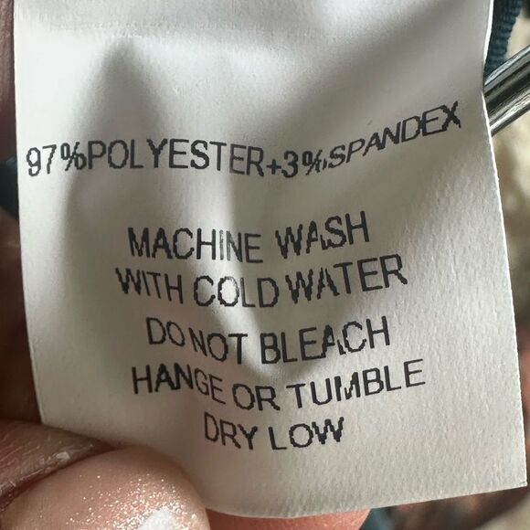 Bohme Teal Satiny Midi/Maxidress M - Picture 8 of 8